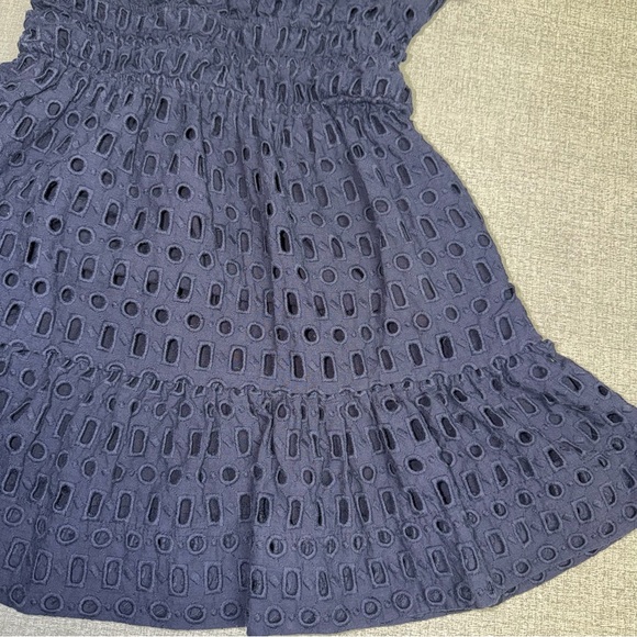Anthropologie Somerset Eyelet Mini Dress - Picture 2 of 8